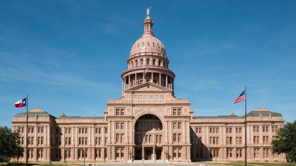 Texas State Capitol in Austin, where Texas business entity records are kept